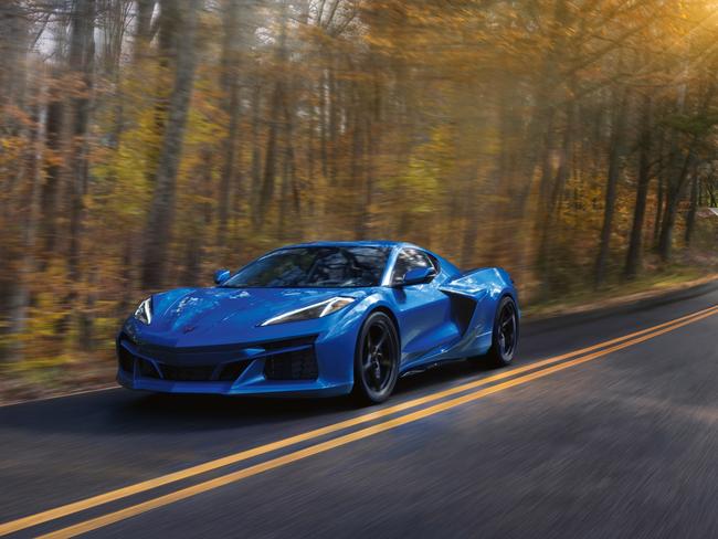 EMBARGO FOR WISH MAGAZINE, 02 MAY 2025. FEE MAY APPLY. Corvette E-Ray. Photo: Supplied