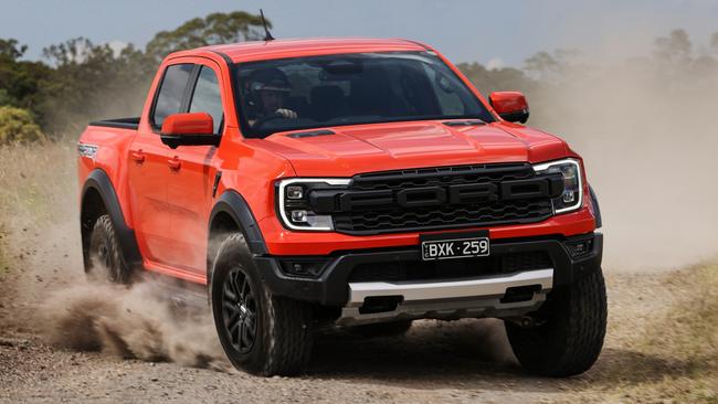 Photos of the 2022 Ford Ranger Raptor