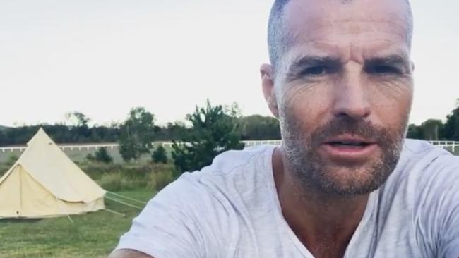 Pete Evans has take to YouTube to extol the virtues of Nightcap living with its “no 5G, no smart meters” lifestyle. Picture: chefpeteevans/Instagram