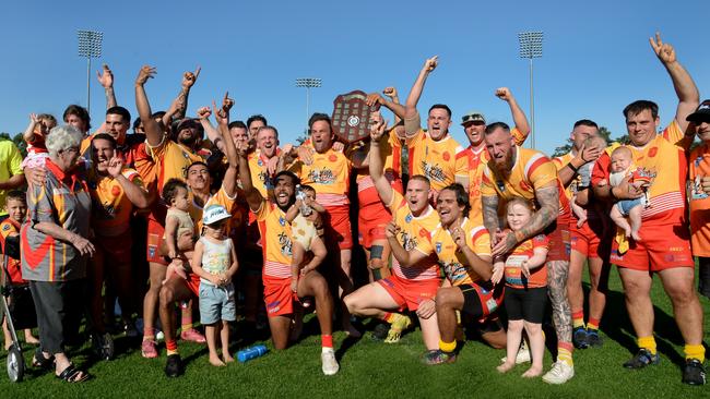 Coffs Harbour claimed back-to-back titles after a thrilling golden-point victory in reserve grade. Picture: Leigh Jensen