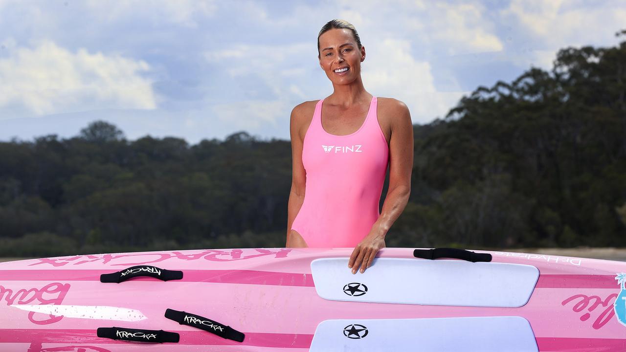 Ironwoman champion Courtney Hancock has taken a step back form the series this season.