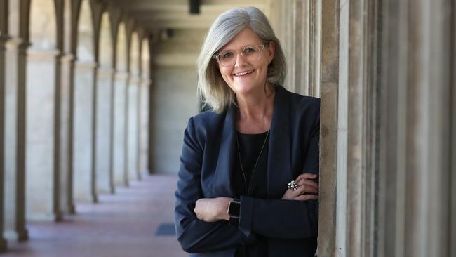 The AFL’s first female commissioner, Sam Mostyn, said confidentiality deals with alleged bullying victims were not reported to the board. Picture: David Geraghty