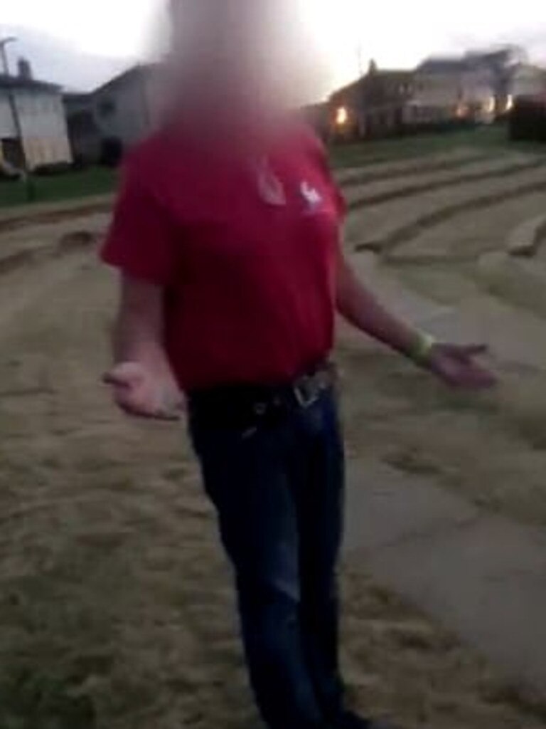 Shocking footage of a doctor allegedly losing it over a group of teens not keeping their social distance has emerged. Picture: Louisville Courier-Journal