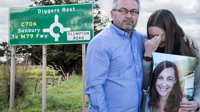 Karen Ristevski’s husband Borce and daughter Sarah appeal to the public to help find her.