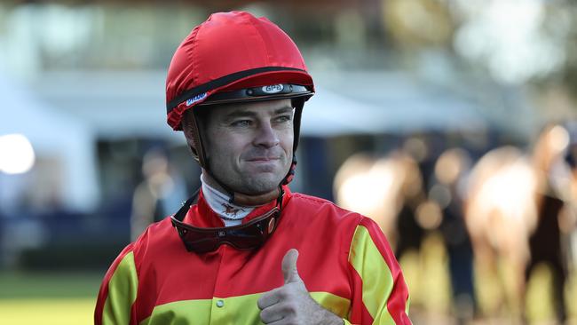 Aaron Bullock is looking to continue his charge towards the national jockeys premiership. Picture: Getty Images