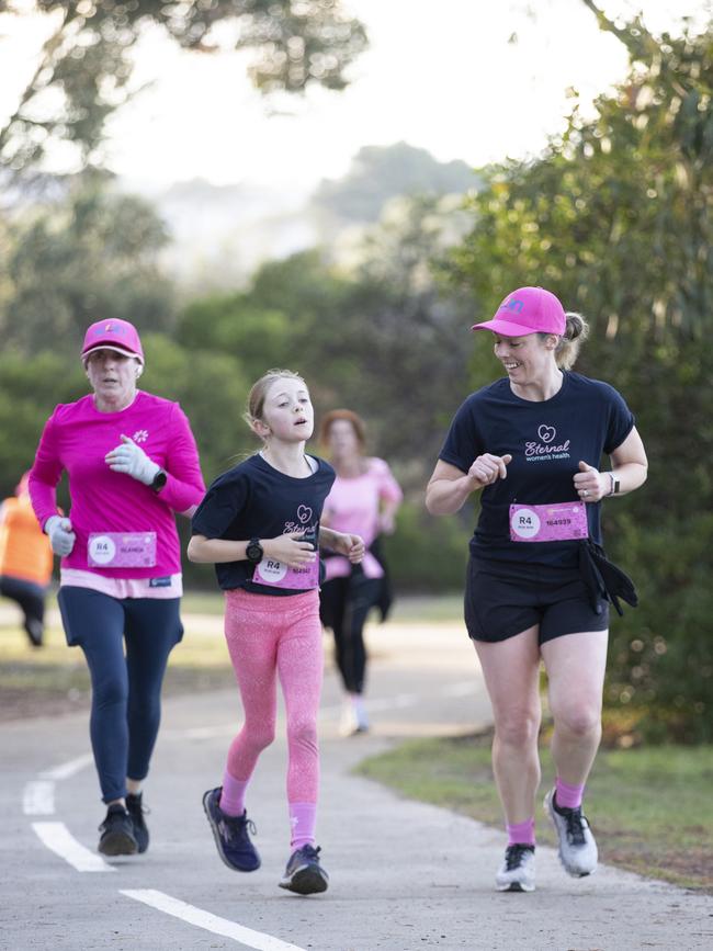 Mother's Day Classic run and walk at Bellerive. Picture: Chris Kidd