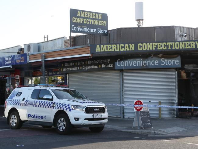 Melbourne has been rocked by dozens of firebombings on tobacco stores. Picture: David Crosling