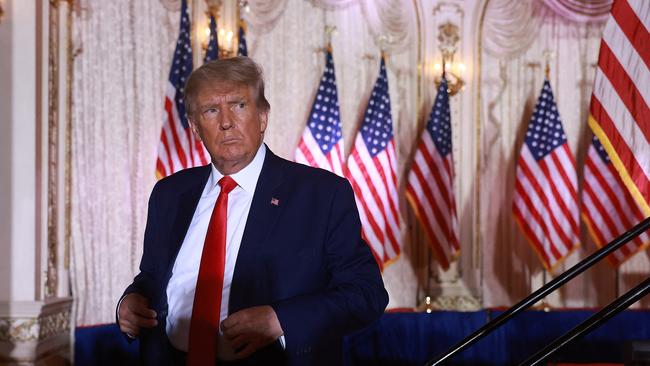 Former US President Donald Trump’s company has been found guilty of tax fraud. Picture: Joe Raedle/Getty Images North America/AFP