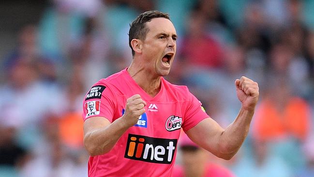 Spinner Steve O'Keefe says the Sixers are back and they mean business. Picture: AAP.