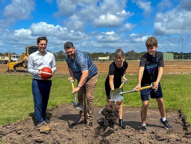 Sod turned on city’s new $2.8m state-of-the-art basketball centre