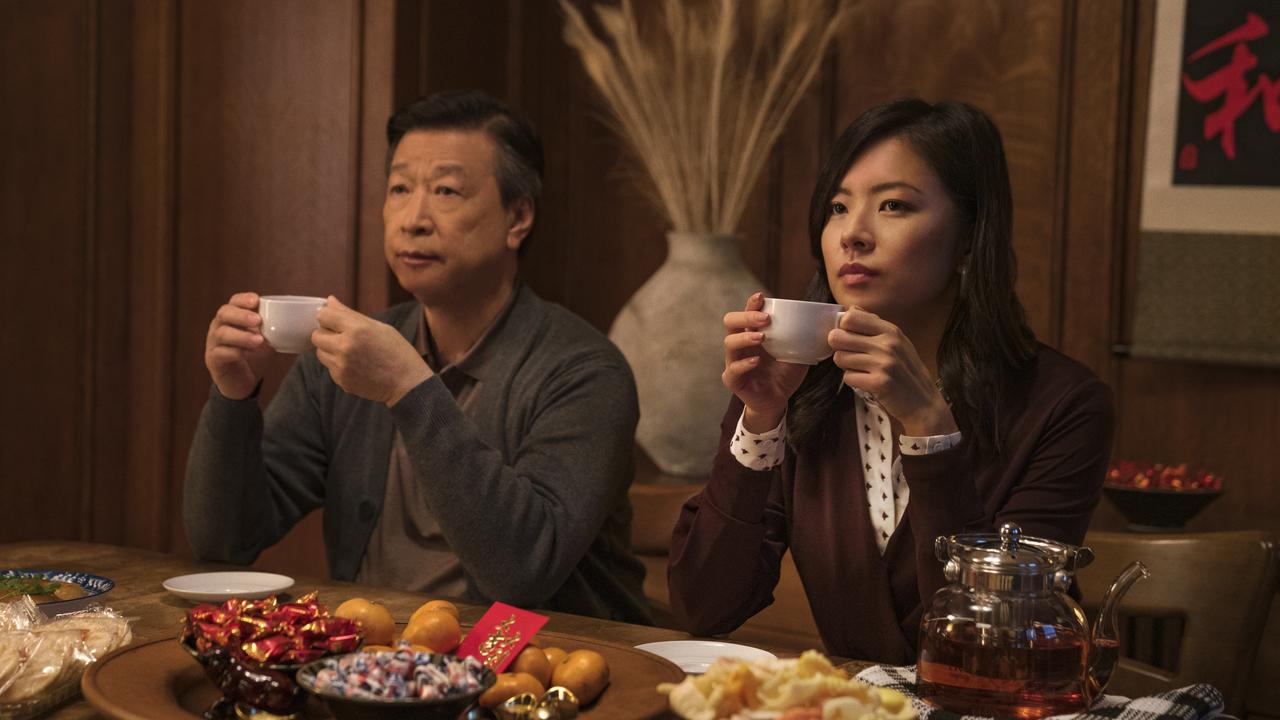 Tzi Ma plays the present-day version of Pin-Jui and Christine Ko plays his daughter in Tigertail (Sarah Shatz/Netflix via AP)