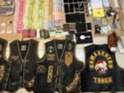 A former Sydney bikie has been arrested allegedly attempting to set up a Comanchero bikie chapter in Tonga.