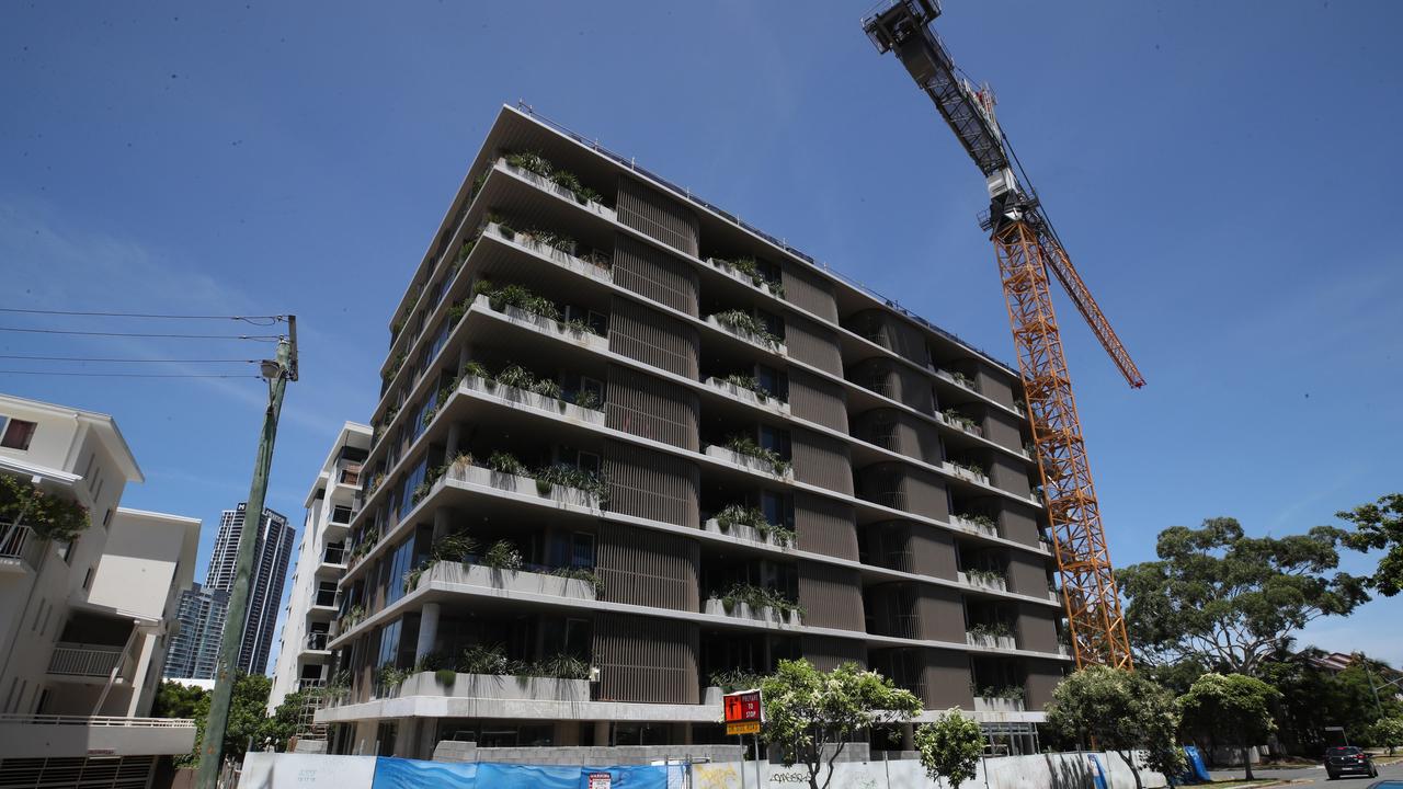 15 Waverley St development in Southport nearing completion. Picture Glenn Hampson