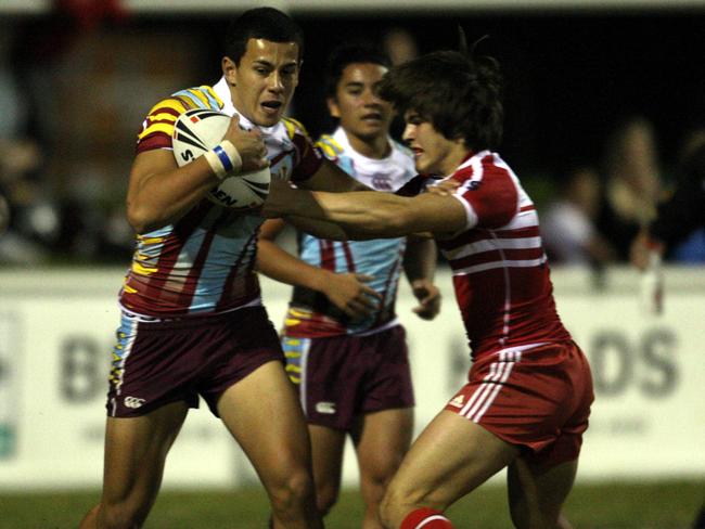 Keebra Park’s Jordan Kahu was part of the side that won the 2009 SEQ final of the Arrive Alive Cup.