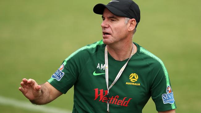 Matildas coach Ante Milicic has already instilled a strong emphasis on keeping the ball. Picture: Picture: Getty Images 