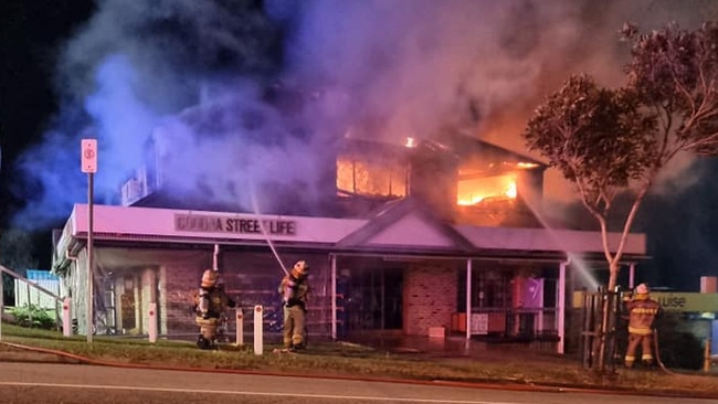 The Goodna Street Life op shop fire went up in flames on September 14.