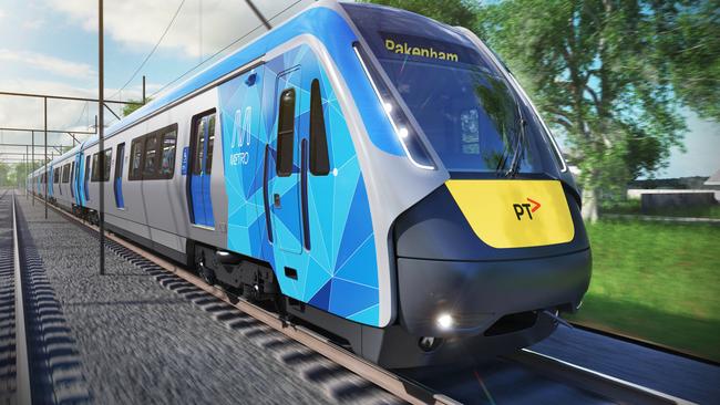 The new High Capacity Metro Trains.