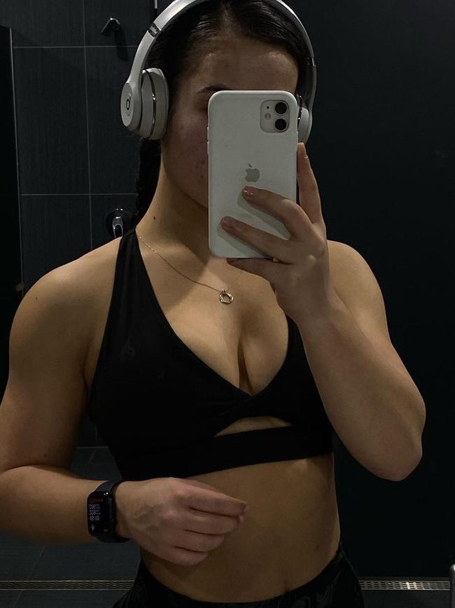 Geelong's most ripped bodies - Maddy Davis. Picture: Instagram