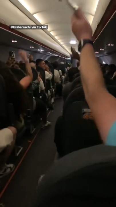 Flight turns into nightclub leaving passengers petrified