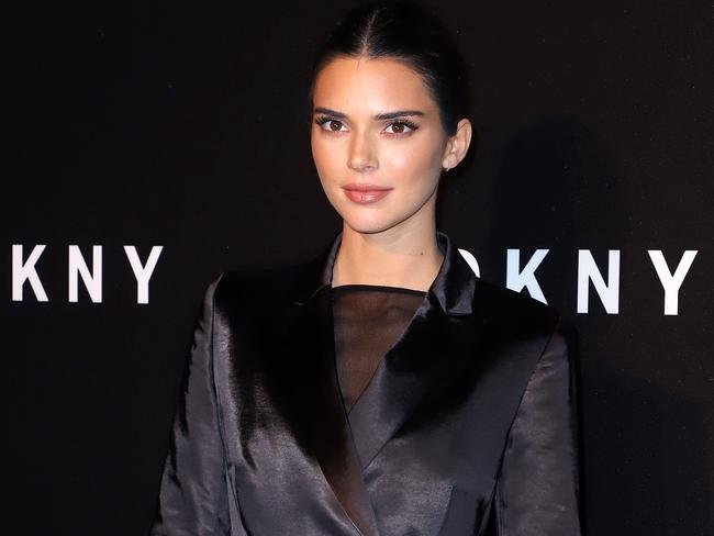 Kendall Jenner is working on her own make-up range. Picture: Getty