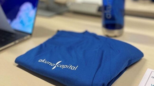 Last year Akuna Capital was amonng the top 10 employers of tech graduates, employing software engineer graduates on a salary of $200,000 including bonuses. Picture: Instagram