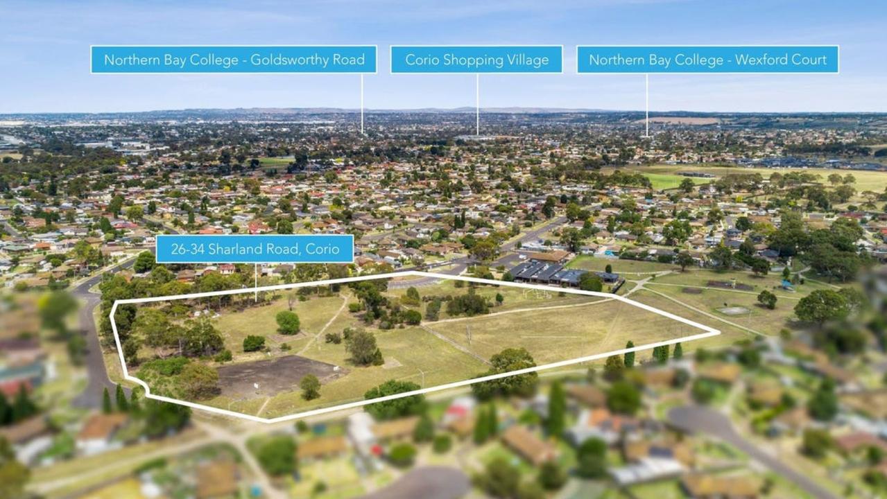 The site of the proposed Edenville development in Corio.