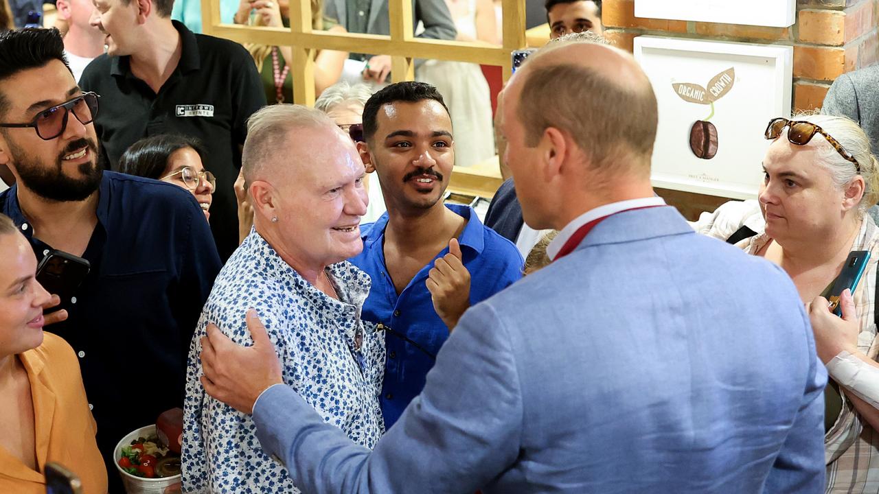 Prince William with Gascoigne on September 07, 2023 in Bournemouth. (Photo by Chris Jackson/Getty Images)