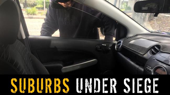 Suburbs under siege generic car theft art