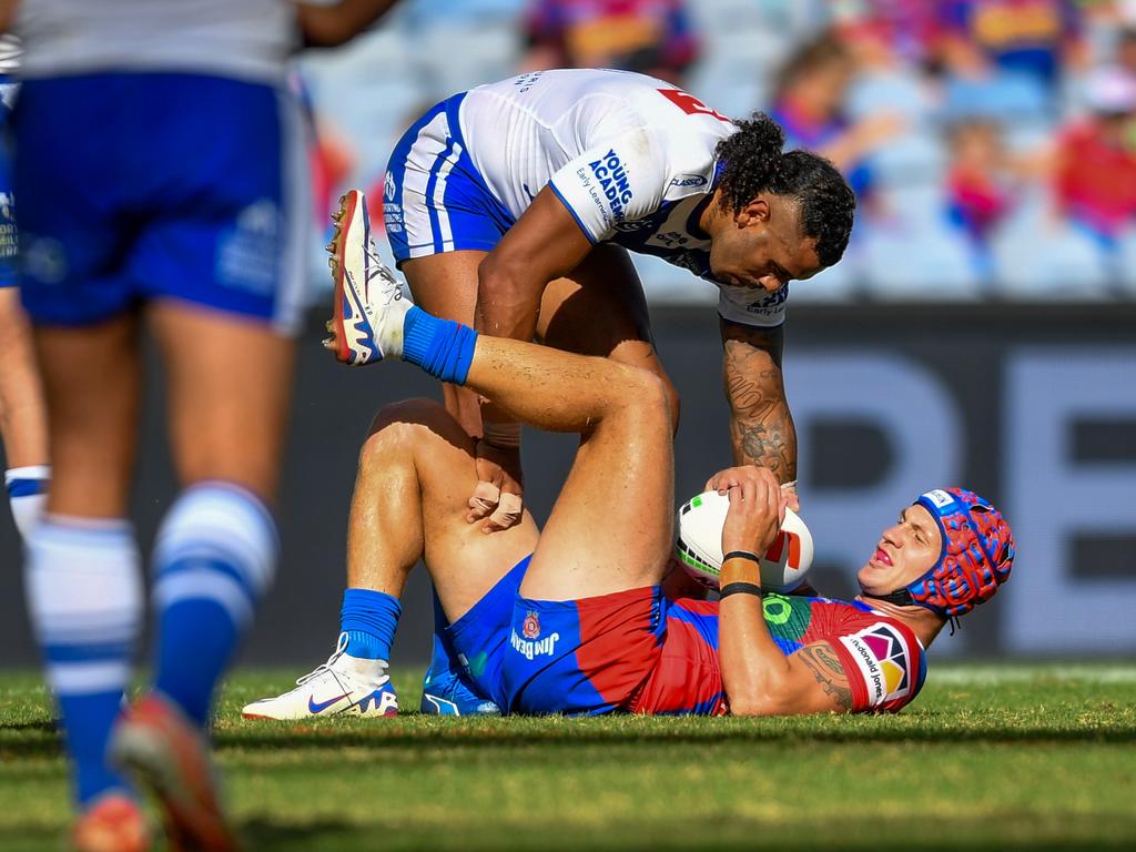 Kalyn Ponga hasn’t played since going down with injury against Canterbury in Rd 7. Picture: NRL Images.