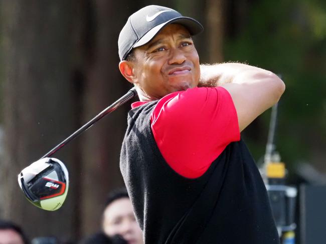 every one of the International team is keen to play Tiger Woods at the President’s Cup. Picture: Toshifumi Kitamura/AFP