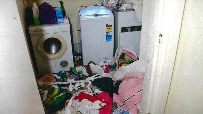 The home where 11-week-old baby "Caleb" died. Pictures: SA Police