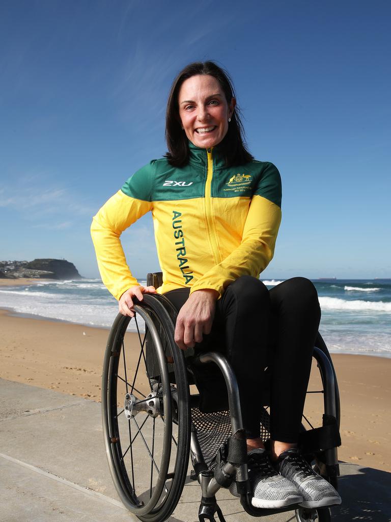 Six-time Paralympian and three-time medalist Christie Dawes. Picture: David Swift