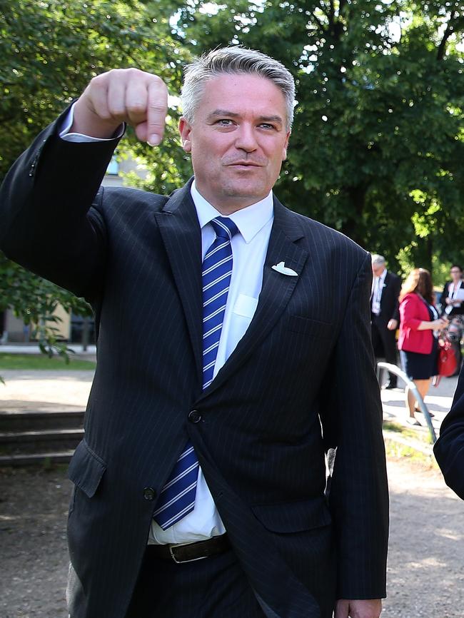 Mathias Cormann. Picture: Kym Smith