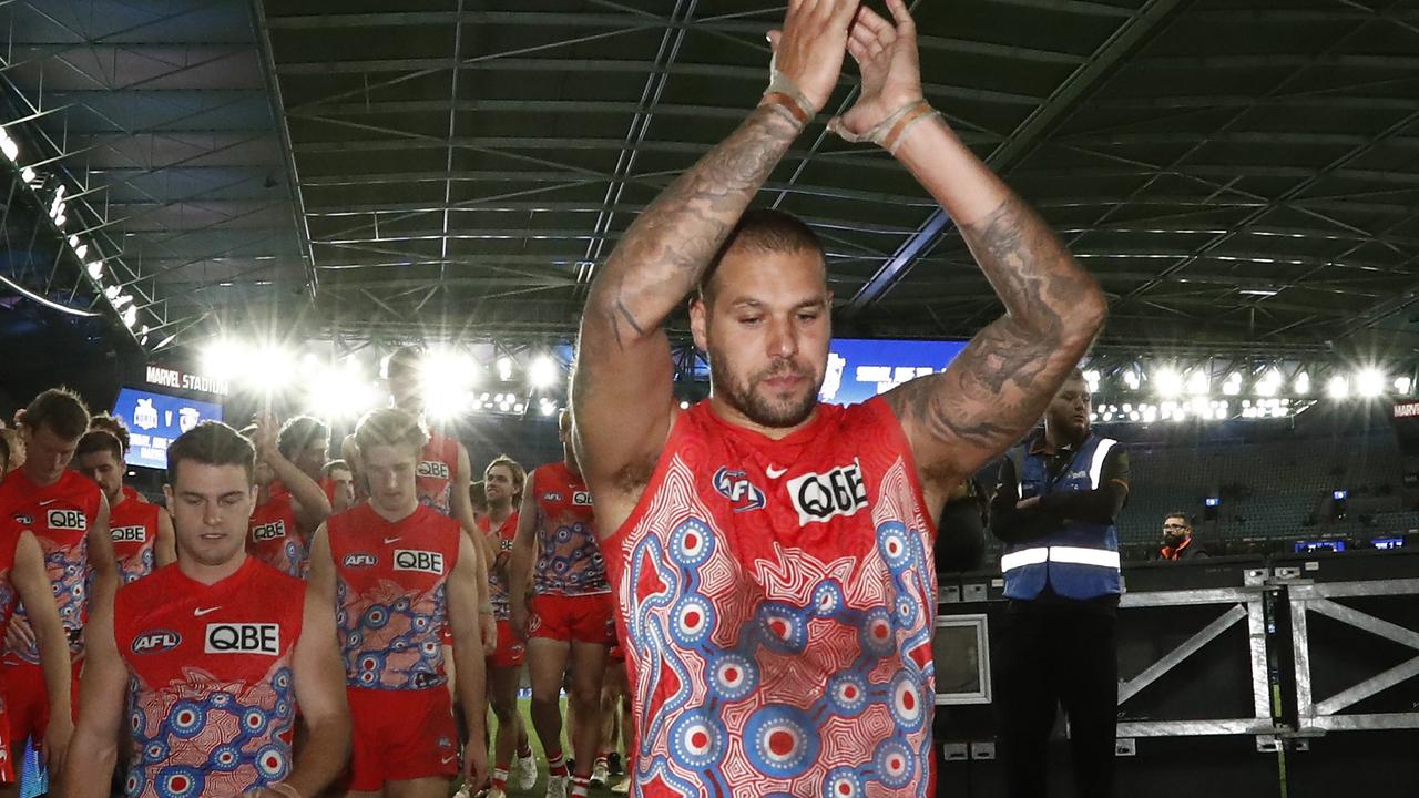 After Lance Franklin retires, who will be Sydney’s next big fish? Picture: Darrian Traynor/AFL Photos/via Getty Images