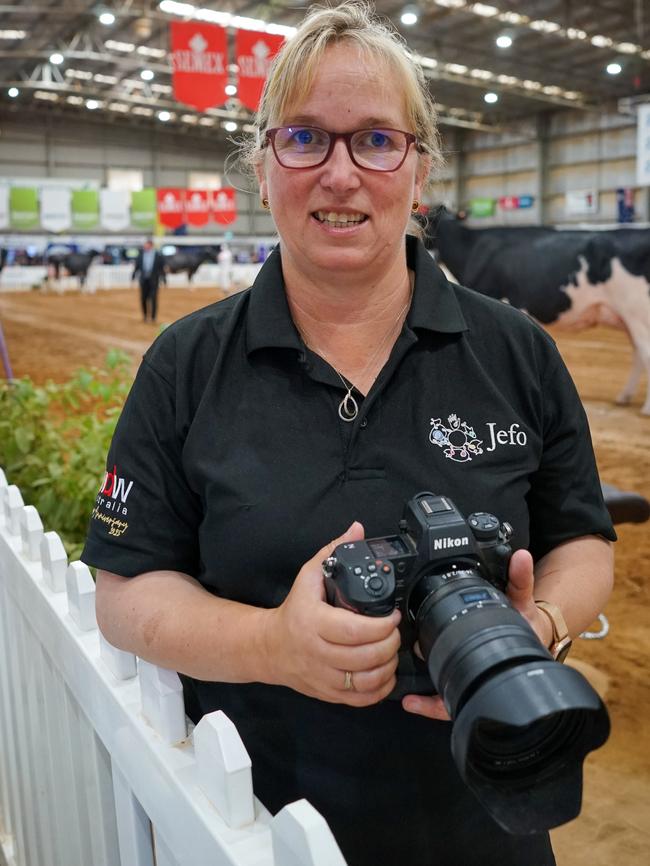 International Dairy Week’s Bette Hall Power of Women in Dairy award winner Fiona Hanks, from Cobden. Picture: Rachel Simmonds