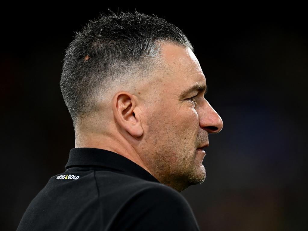 Tigers coach Adem Yze’s side suffered another horrific loss. (Photo by Albert Perez/AFL Photos via Getty Images)