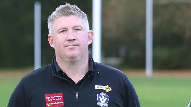 AFL Outer East boss Aaron Bailey. Picture: David Crosling