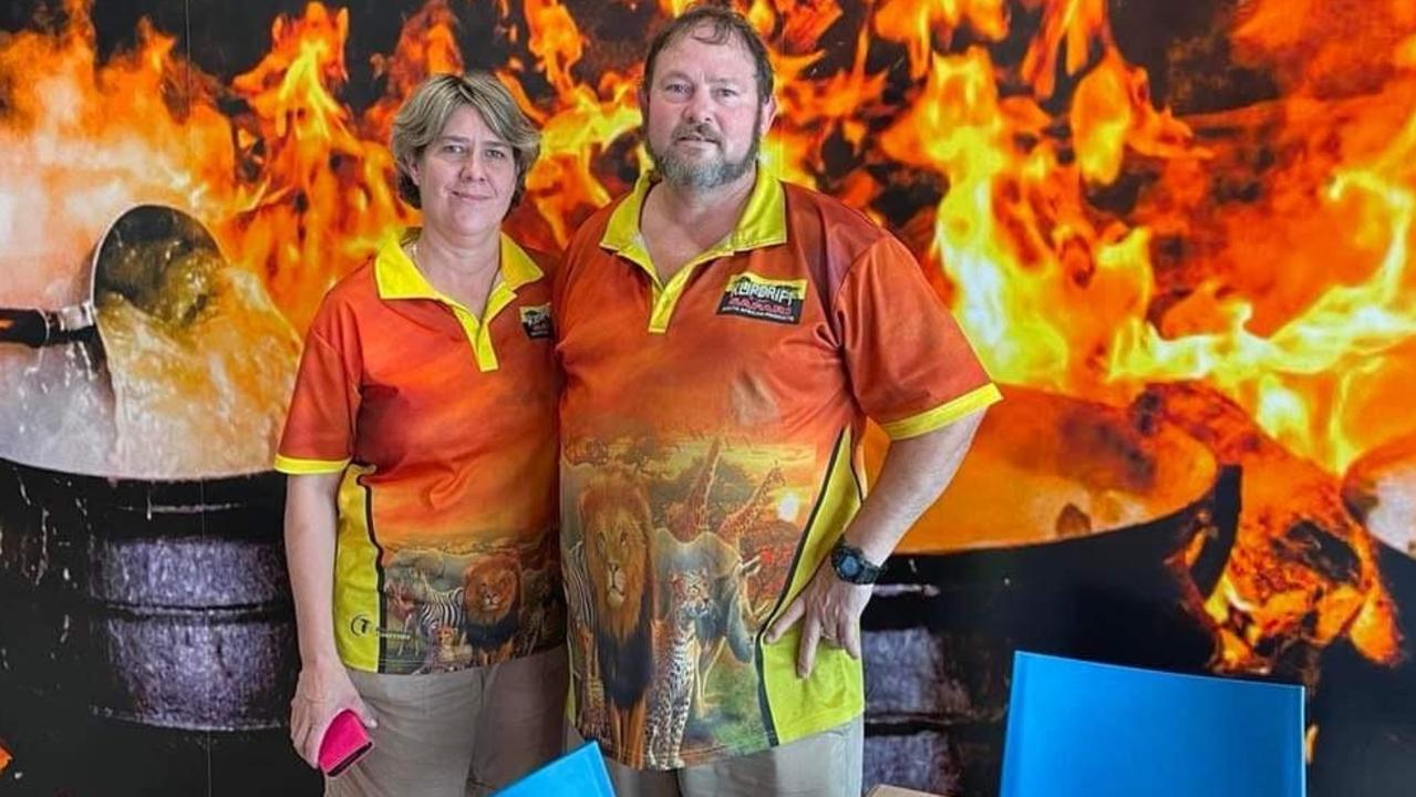 Potjie Pot owners Jakob Vogel and Wilma Vogel.