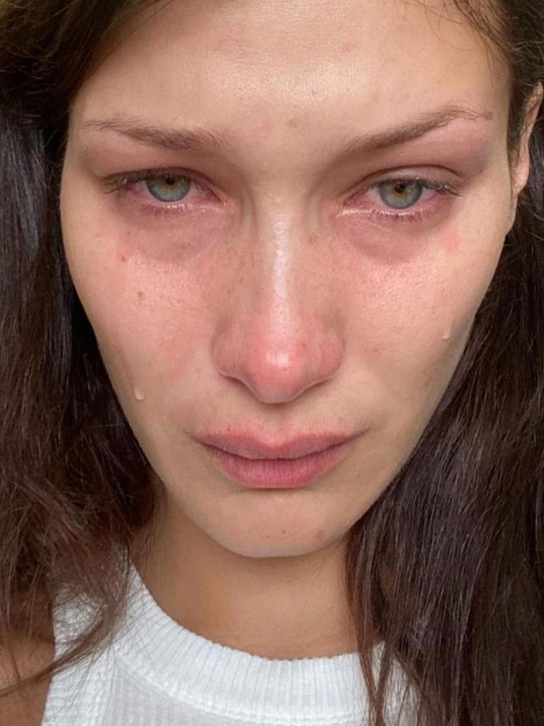 ‘This is pretty much my every day.’ Picture: Instagram/bellahadid