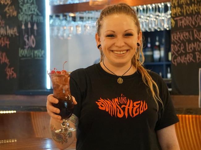 The Limestone Coast's best bartender Chloe Lennon from Metro, Bakery & Cafe in Mount Gambier. Picture: Jessica Ball