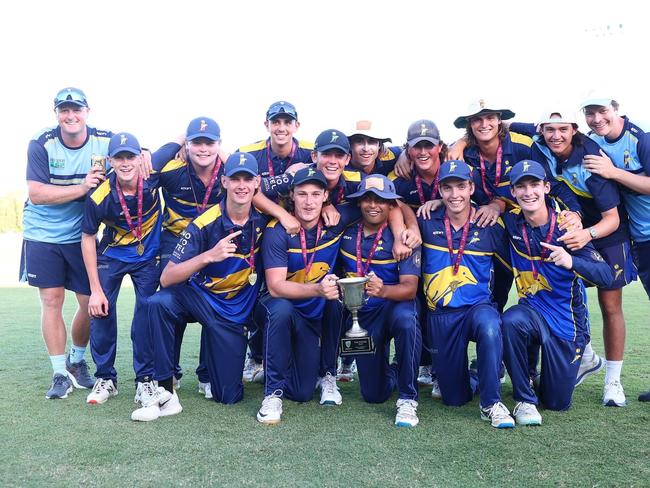 The victorious Gold Coast team.