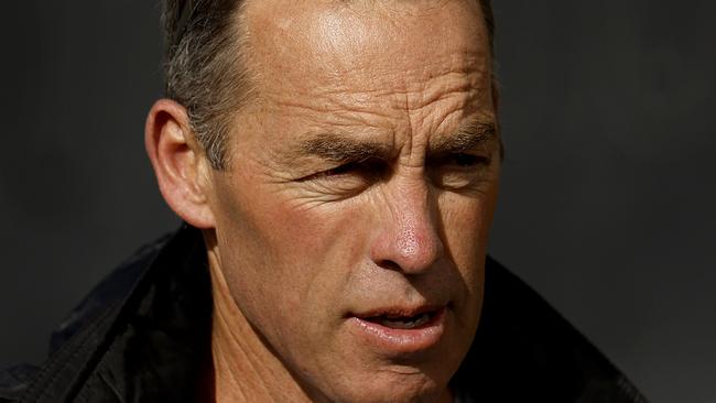 North Melbourne coach Alastair Clarkson is at the centre of racism allegations at his former club Hawthorn. Picture: Getty Images