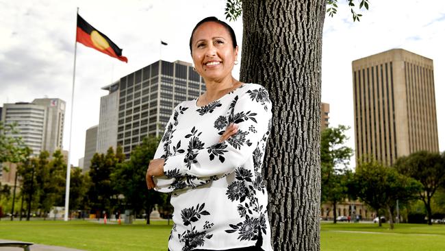 April Lawrie has been appointed the inaugural Commissioner for Aboriginal Children and Young People. Picture: Tricia Watkinson