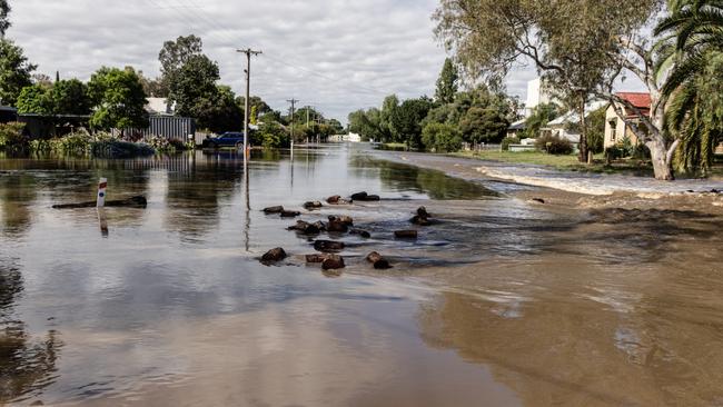 Flooded roads in Rochester. Picture: Getty Images