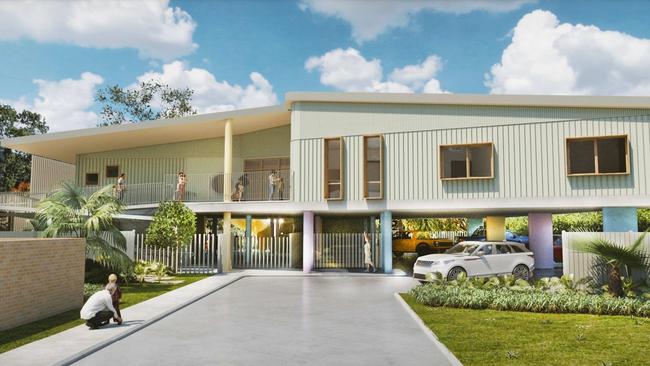 The planned $4.9 million East Lismore Community Preschool redevelopment. Picture: Thomson Adsett Architects