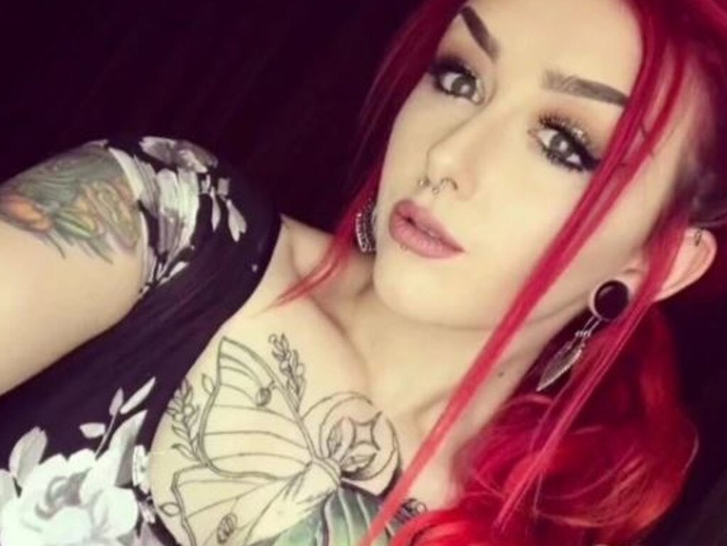 A woman has joked she has catfished her husband. Picture: TikTok/Brianna Nichols