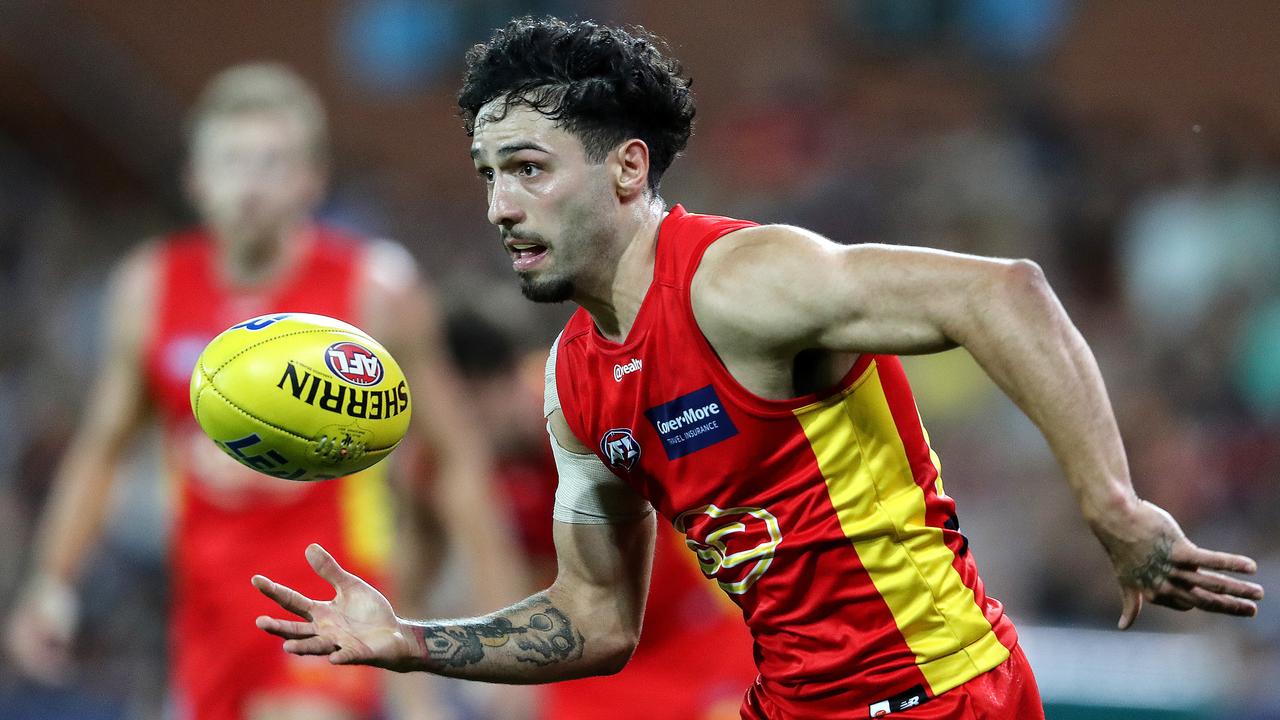 Young Gold Coast star Izak Rankine. (Photo by Sarah Reed/AFL Photos via Getty Images)