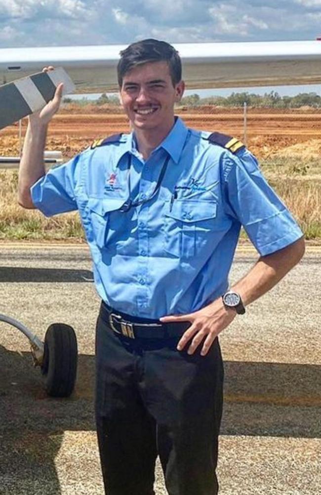 Katherine Aviation line pilot Rhys Annis-Brown, 23, was killed when his light plane Cessna 210N went missing on Christmas Eve.