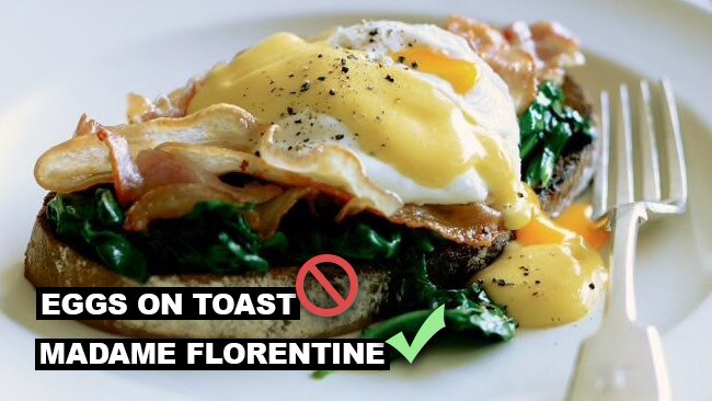 Trendy-eggs: It’s never just eggs on toast.