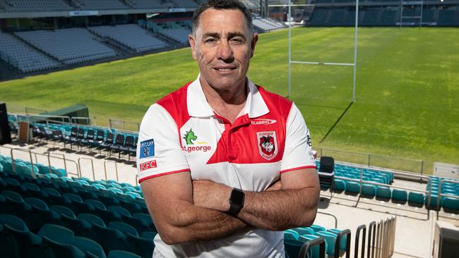 Shane Flanagan is ready to leave his mark on the Dragons and take the club to the top of the NRL. Picture: Julian Andrews